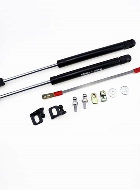 2017款劲客Kicks引擎盖机盖改装加K装液压支撑杆双杆无损安装