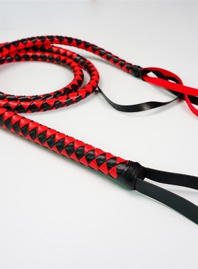 Leathecr Horse Whip Bull Whip, 4 Plait Bullwhip, 6 Feet Co