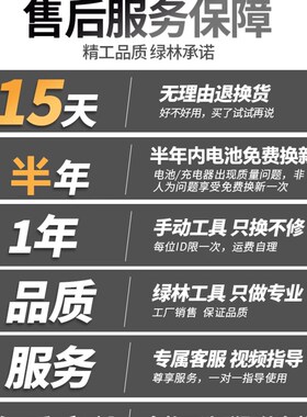 绿色森林五金工具套装21V锂电手钻高功率工具箱多功X能电动螺丝刀