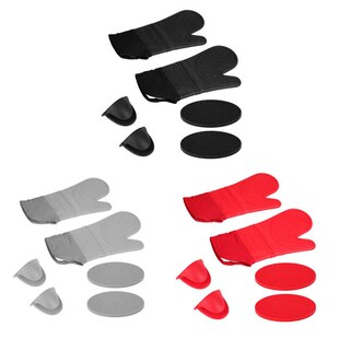 oven Gloves Washing Thickened Insulation MGloves mitts Dish