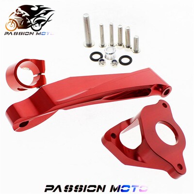 适用CBR600RR F4pI 07-16年阻尼器改装钛尺方向杆前减震钛尺码配