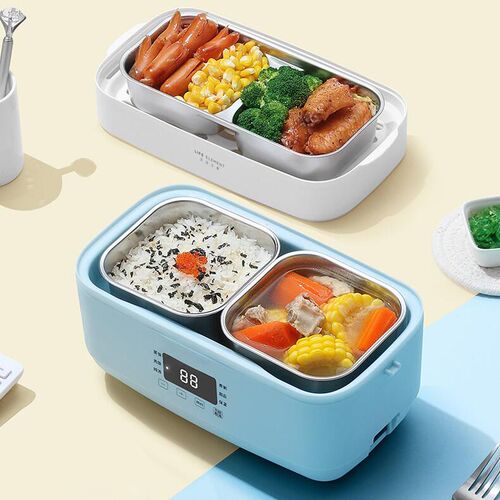 Double layer Electric lunch box Small rice cooker AutZomatic