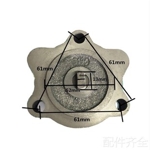 机床配件龙门铣床端面铣动力头铣削头油泵五角泵头润W滑油泵三角