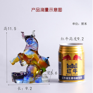 十二生肖摆件全套属相鼠牛虎兔龙蛇马羊猴鸡P狗猪纪念琉璃工艺品