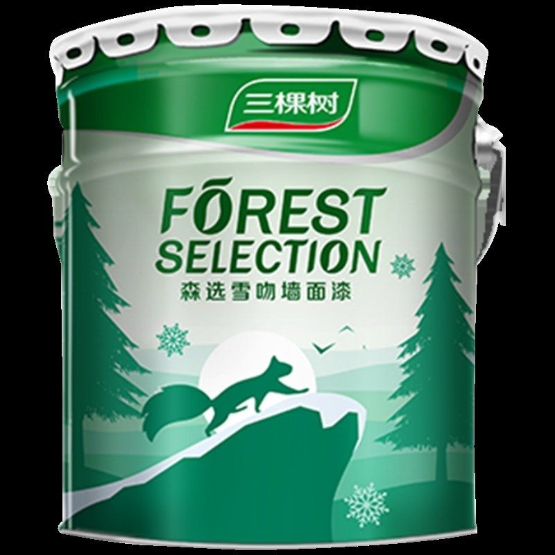 三棵树森选雪吻墙面漆q白色内墙乳胶漆室内家用T自刷环保油漆涂料,基础建材,内墙乳胶漆,淘宝优惠券,粉丝福利购,淘宝优惠卷