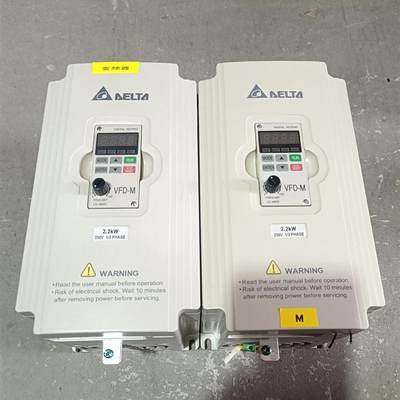 台达变频器2.2KW,VFD022M21A,原装拆机,功能包