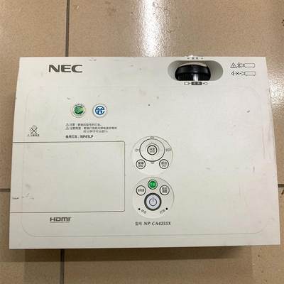 出三台NEC投影仪   型号NP-CA4255X   实物如