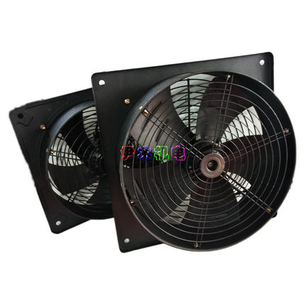 外转子轴流风机  YWF4E(D)-350方形百叶高筒式风机防油防潮风机