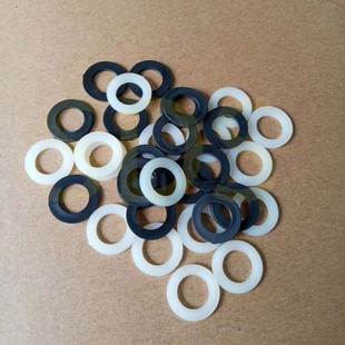 M10M12 870pcs黑色白色塑料尼龙圆垫圈垫片M2M2.5