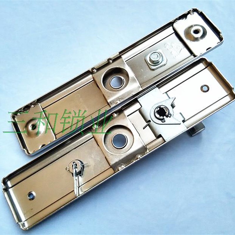 适合 旺力防盗门拉手 t自动碰防盗门面板 铁王利入户门执手