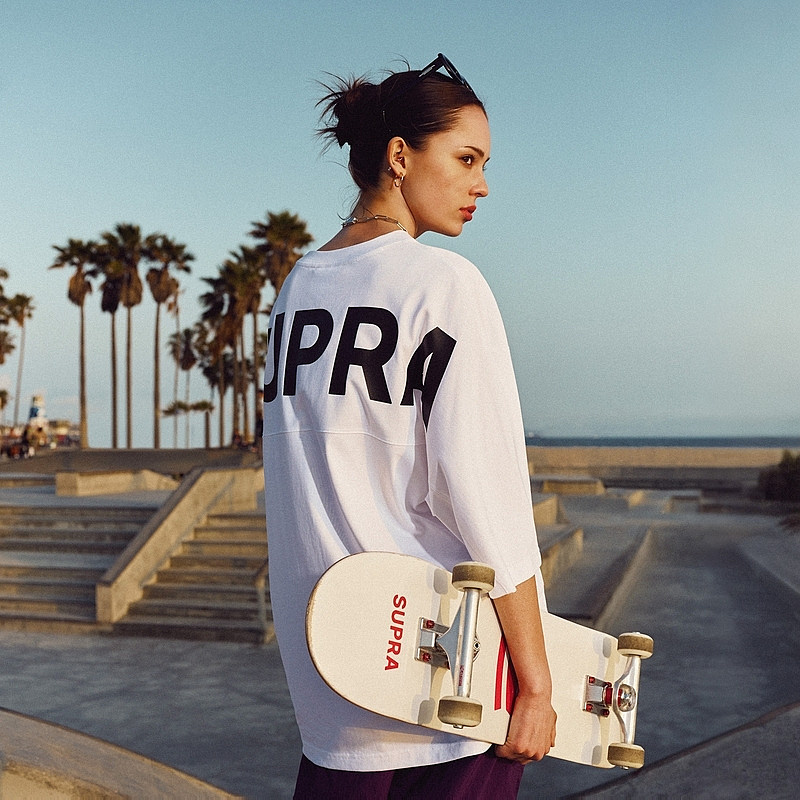 运动短袖T恤SUPRA男女同款