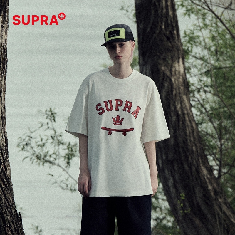 运动短袖T恤SUPRA男女同款