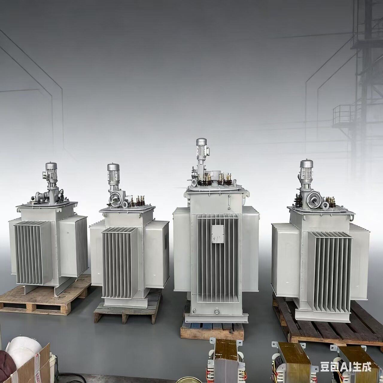 全铜TSJA-250KVA 输入380输出0-500V测试电机用三相感应调压器