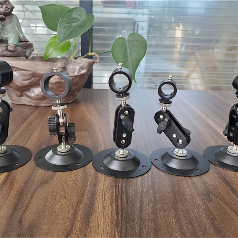激光标线器支架 激光器万向固定夹具  定位灯模组360度调节架