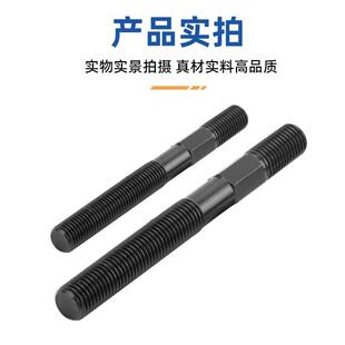 螺杆M12 然然 螺栓 10.9级中六角双头螺丝 注塑机模具压板螺丝
