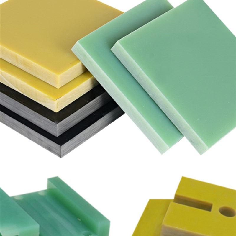 fr4水绿色黑色黄色玻纤板3240环氧板耐高温绝缘胶板电木板CNC加工