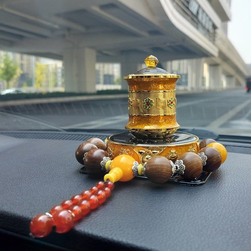 2024新款高端汽车内饰太阳能永转动金属装饰品藏式车载高级感摆件,搬运/仓储/物流设备,机械式停车设备（立体停车库）,淘宝优惠券,粉丝福利购,淘宝优惠卷