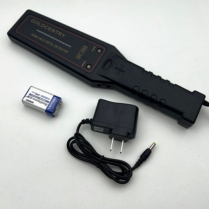 手持GC-1002安检仪棒金属探测器探钉高灵敏学校考场安检类用