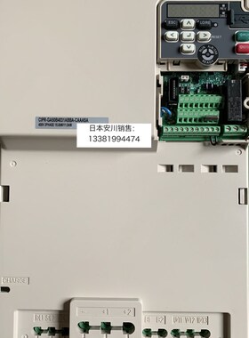 日本安川变频器GA500 CIPR-GA50B4031ABBA 15KW/11KW 全新原装