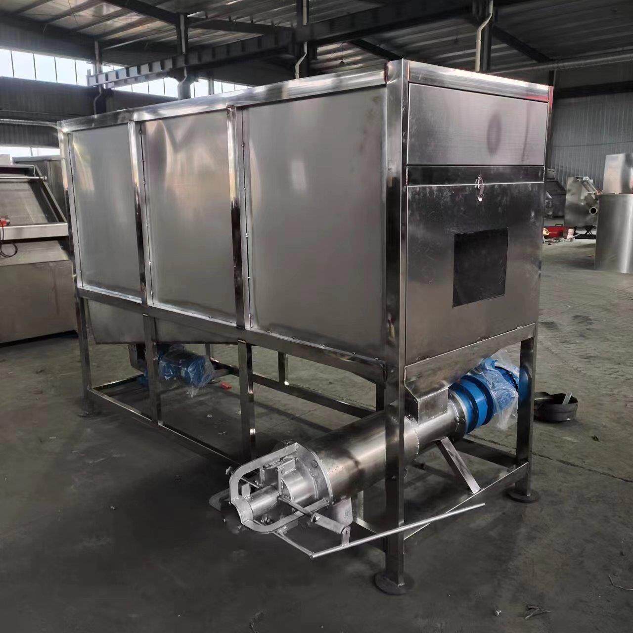 河南大型微滤式固液分离机水冲粪便处理机商用全部锈钢猪粪干湿分