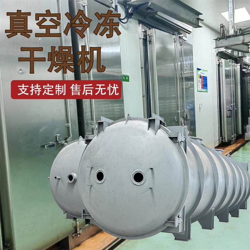 FD真空冷冻干燥机 配置多规格真空冻干设设备 大型中药材用冻干机