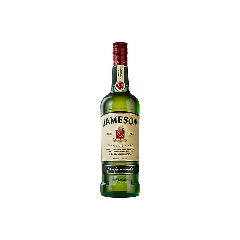 Jameson尊美醇爱尔兰威士忌500ml进口洋酒烈酒调酒特调