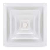 极速方形金属可调风口o 管道通风机换气扇出风口2 通风换气排风口