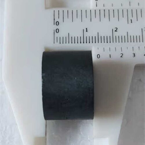 新品黑色普通铁氧体l磁铁22x20圆形22x15磁铁用于门吸自动门磁石2
