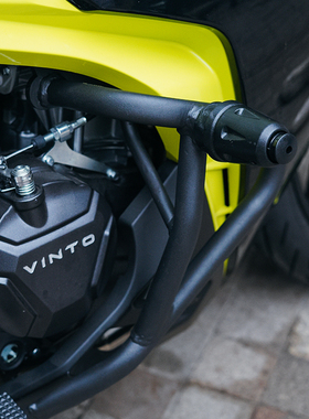 极速适用元图GPi250 GP325护杠改装件保险杠摩托车保护杠碳钢加粗