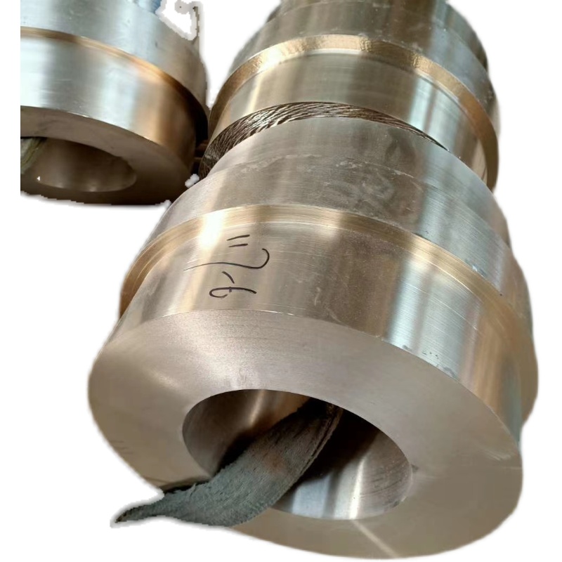 极速新厂促离心铸造锡青铜套管定做加工法兰铜管轴U瓦黄铜套铜衬