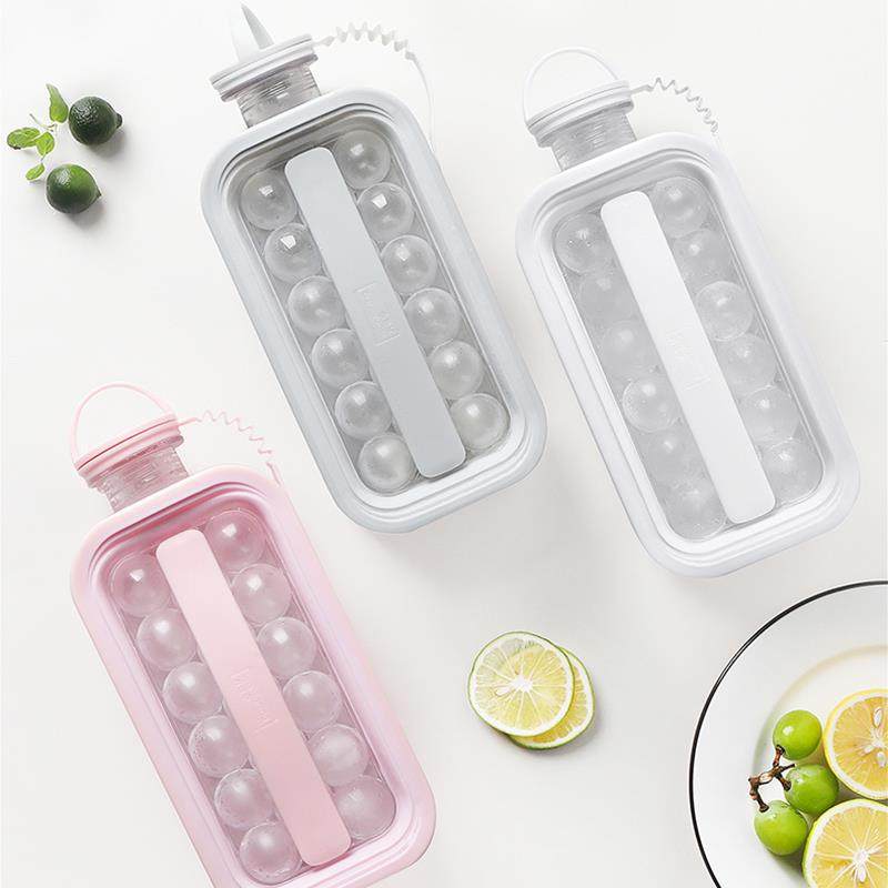 极速Ice Ball Mold 2o-in-1 Ice Cube Maker Water Bottle Ball M