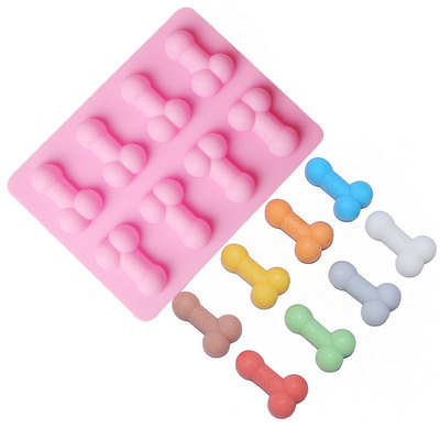 极速Sexy Penis Cakme Mold Dick Ice Cube Tray Silicone Mold S