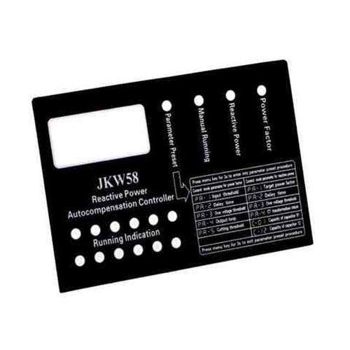 极速适配pvcpc工业产品面贴面板磨砂平面标牌不干胶标Z签不锈钢铭