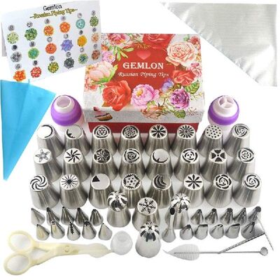 极速2022 New 88 Pieces Russian Tulip Icing PRiping Nozzles