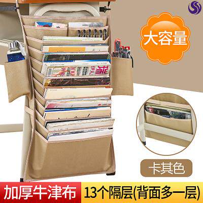 新品防滑收纳书袋课桌书桌厚v挂韩版旁边挂袋子简易学生书桌韩国