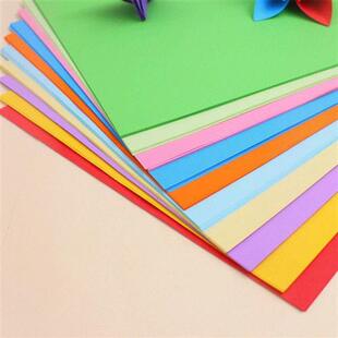 极速卡纸硬彩色h手工厚A4彩纸做用的儿童卡片材料小学生贺卡长方
