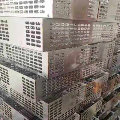 极速新新304 316L精品不锈钢板激光切割水N箱盒子加工定做钣金折