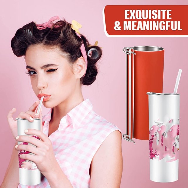 极速2Pcs Silicone Wrap For SublimatFion Tumblers Silicone Mu