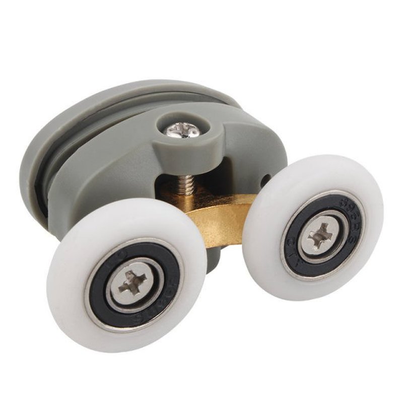 极速8pcs/lot Shower Rooms Cabizns Pulley Shower Room Roller