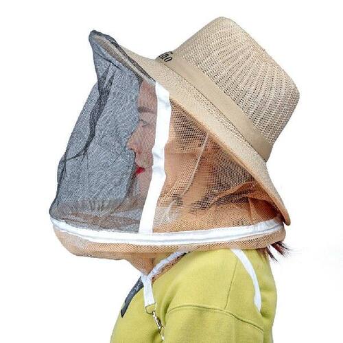 新品1pcs Beekeeping Hat Anti Bee Hat Protective TNet Beekeep
