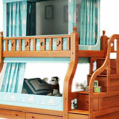 极速子母牀专用蚊帐高低上下牀书架款135双层13母子11一米.1宽的3