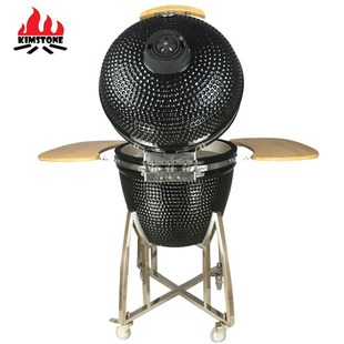 极速18寸23寸26寸烤炉欧美BBQ户外焖烤木炭烟R熏不锈钢陶瓷烧烤炉