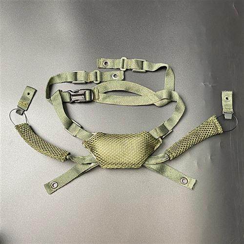 极速新款内衬悬挂可n用在老式头盔可调节下巴带托配饰海绵螺丝-