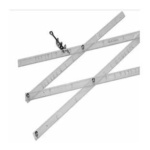 极速i包邮蝴蝶缩放制图尺q340MM*10倍有机玻璃缩放尺蝴蝶放大尺SF