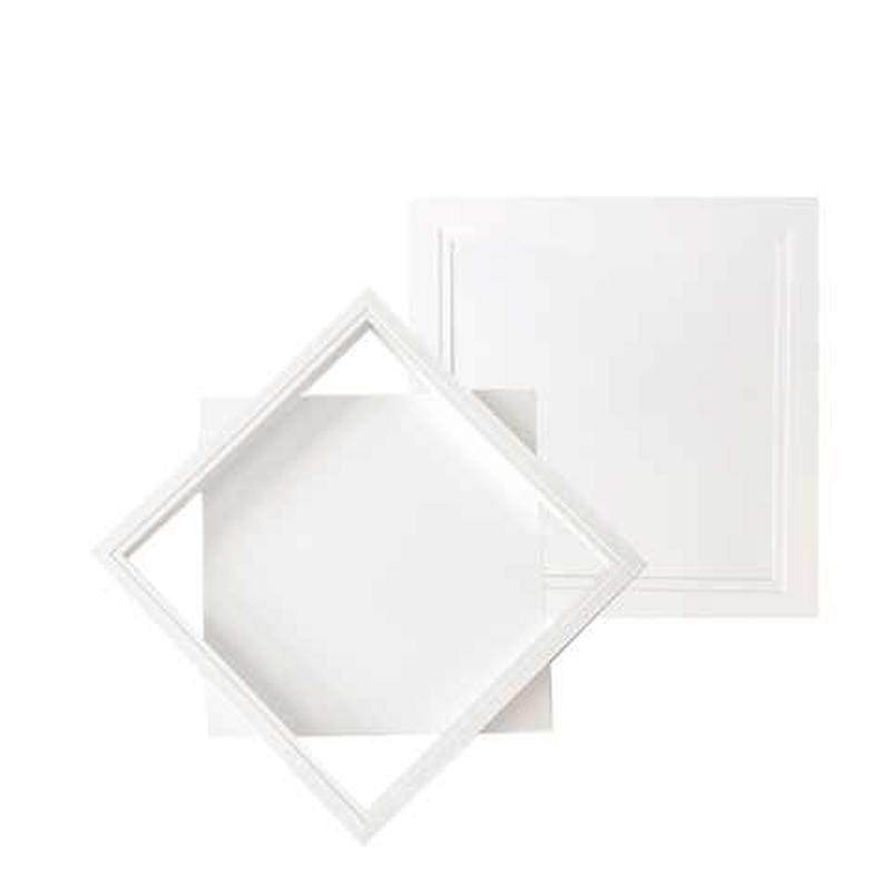 极速30cm天花板400x400mmx浴室450x450吊顶检修口预留孔口铝合金