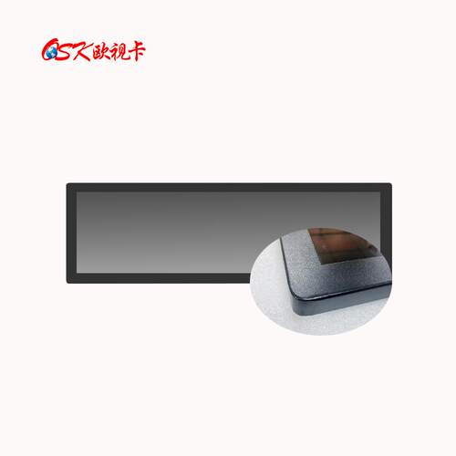 lcd条形屏广告机4G车用广告显示公交站点导乘屏长条液晶一体机