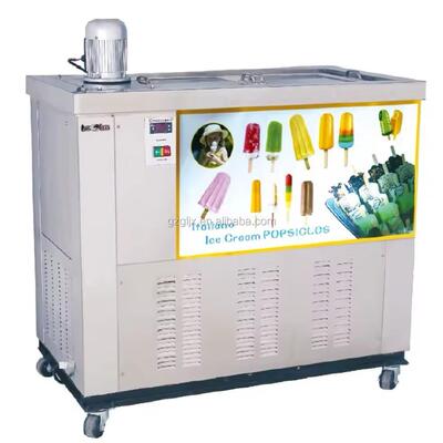 冰棍机全自动水果冰棒机10模雪糕生产线设备 popsicle machine