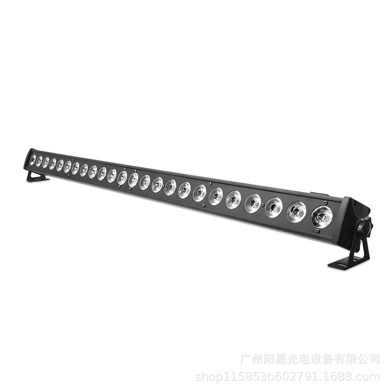 24颗三合一全彩洗墙灯跑马灯婚庆氛围光幕染色效果舞台灯光