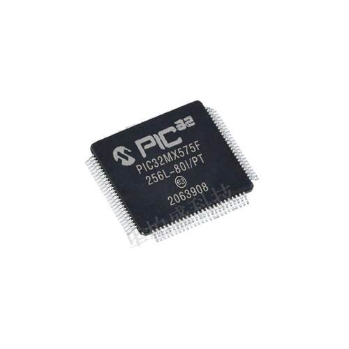 PIC32MX575F512L-80I/PF贴片封装QFP100 MCU片机全新原装现货