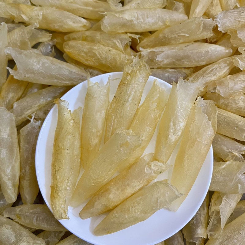 花胶鱼胶干货咸水黄花胶深海鱼肚黄花筒野生孕妇滋补胶原蛋白煲汤